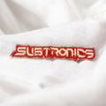Red and White Subtronics Iron On Patch