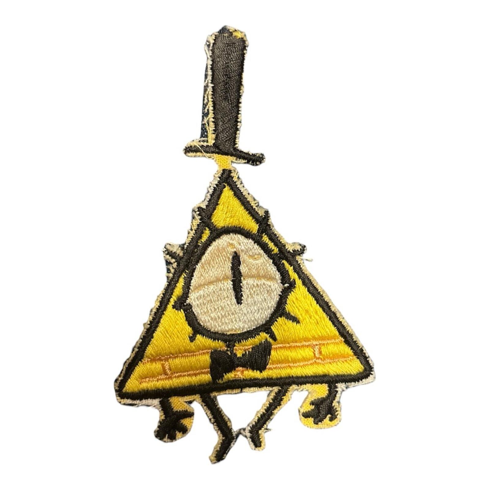 Gravity Falls Bill Cipher Iron-On Patch | Dream Demon Fandom Embroidery for Myst