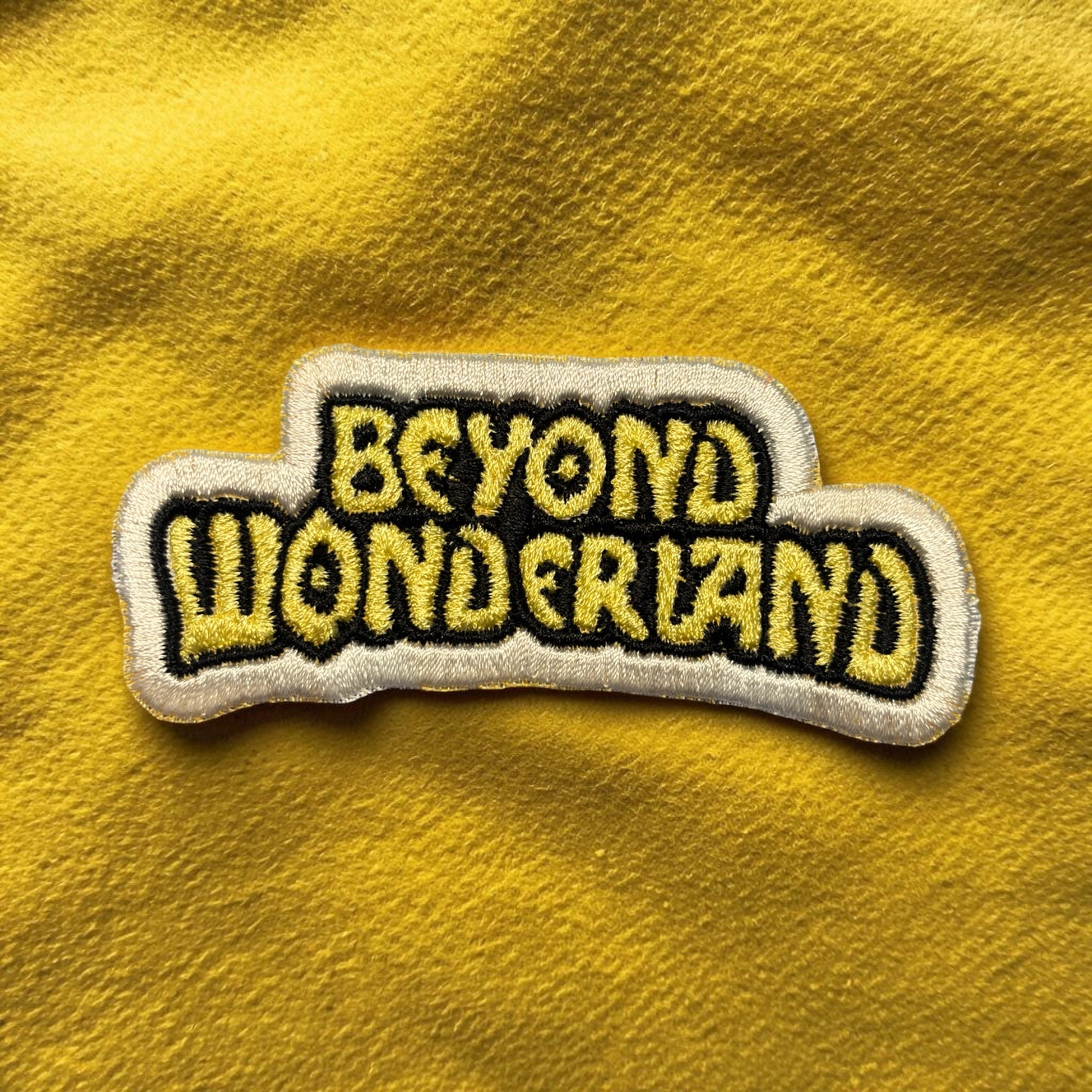 Beyond Wonderland Handmade Embroidery Iron-On Patch