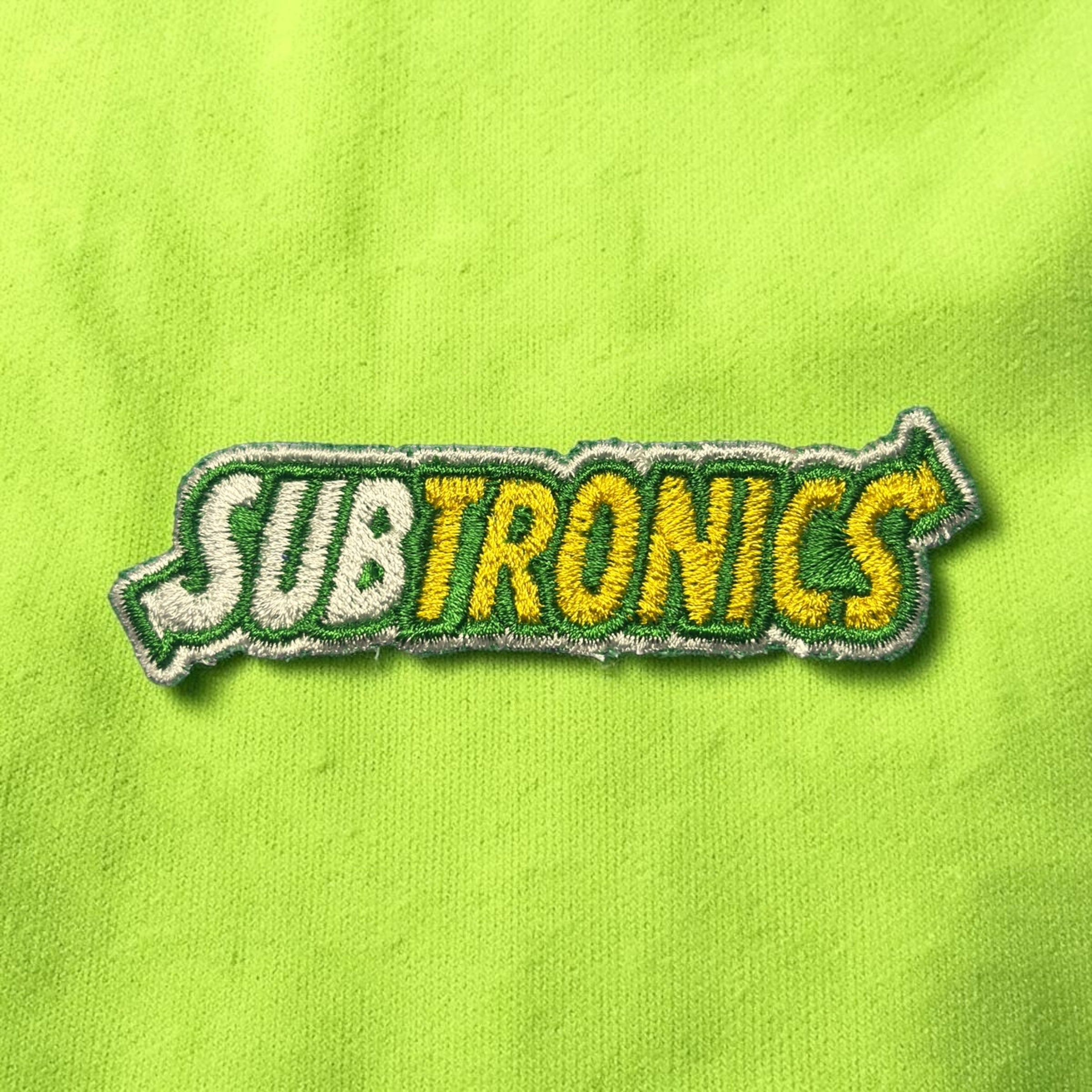 Subway Subtronics Iron On Patch