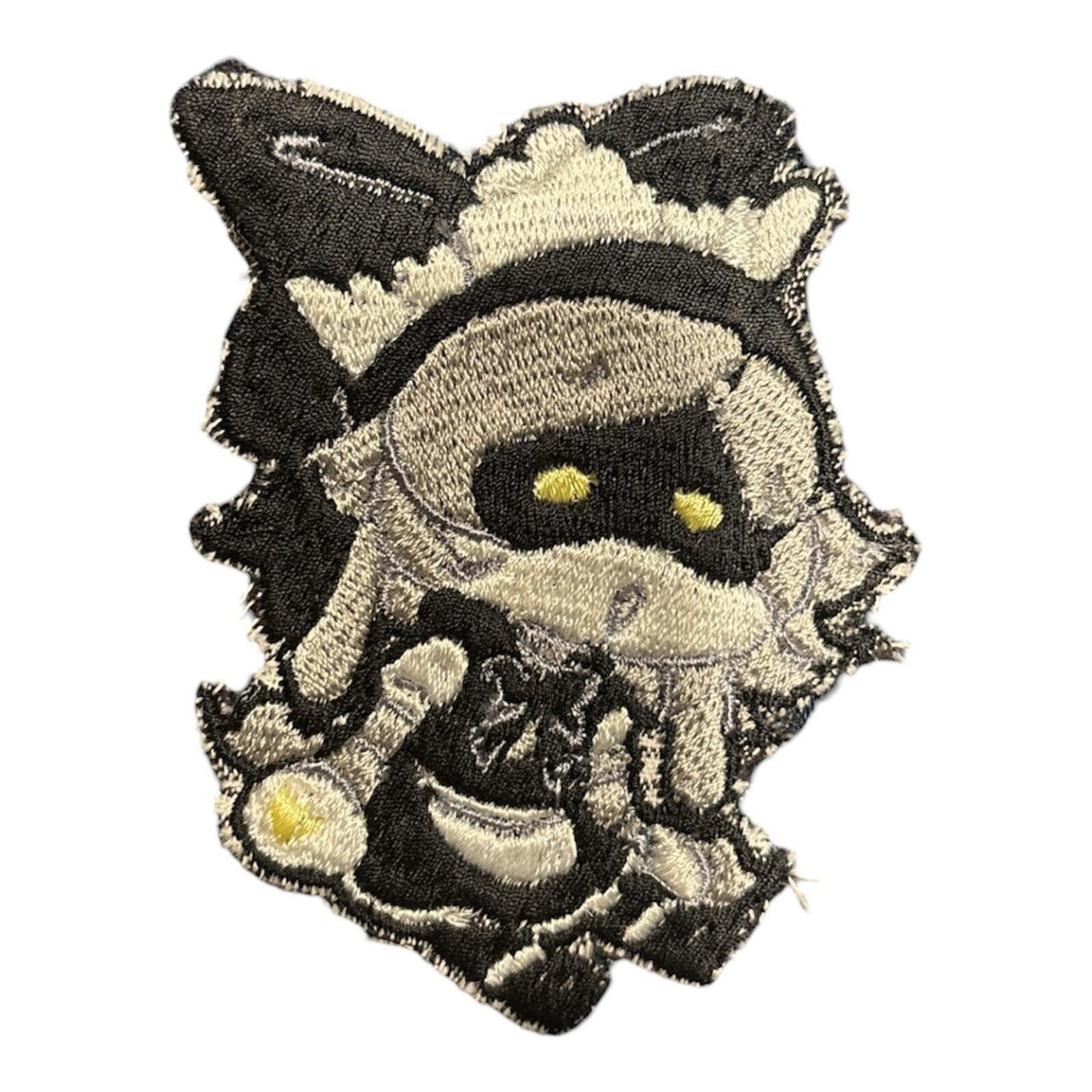 Murder Drones Cyn Iron-On Patch | Glitch Productions Fandom Embroidery for Absol
