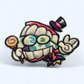 The Amazing Digital Circus Caine Iron-On Patch