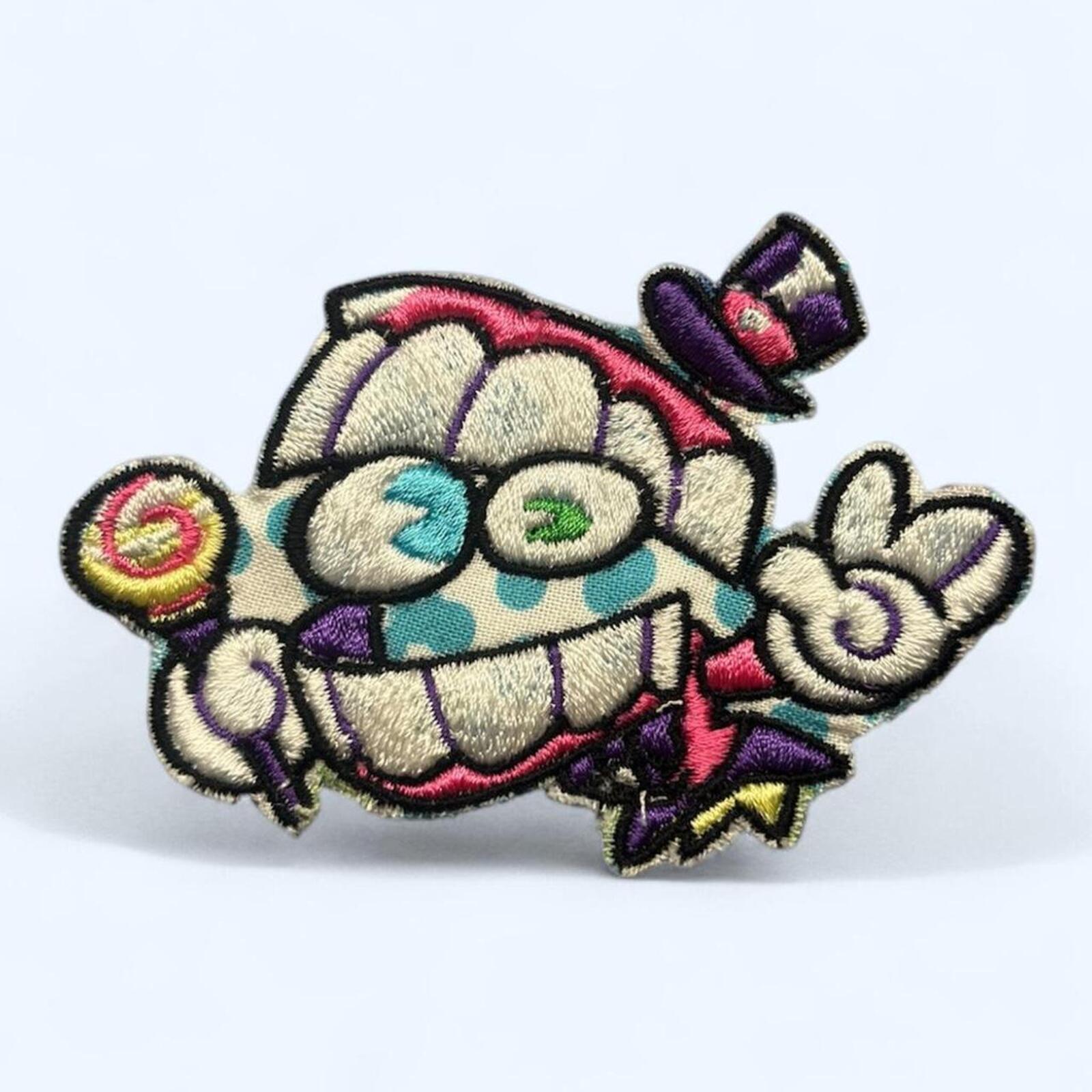 The Amazing Digital Circus Caine Iron-On Patch