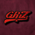 Red GRiZ Iron On Patch