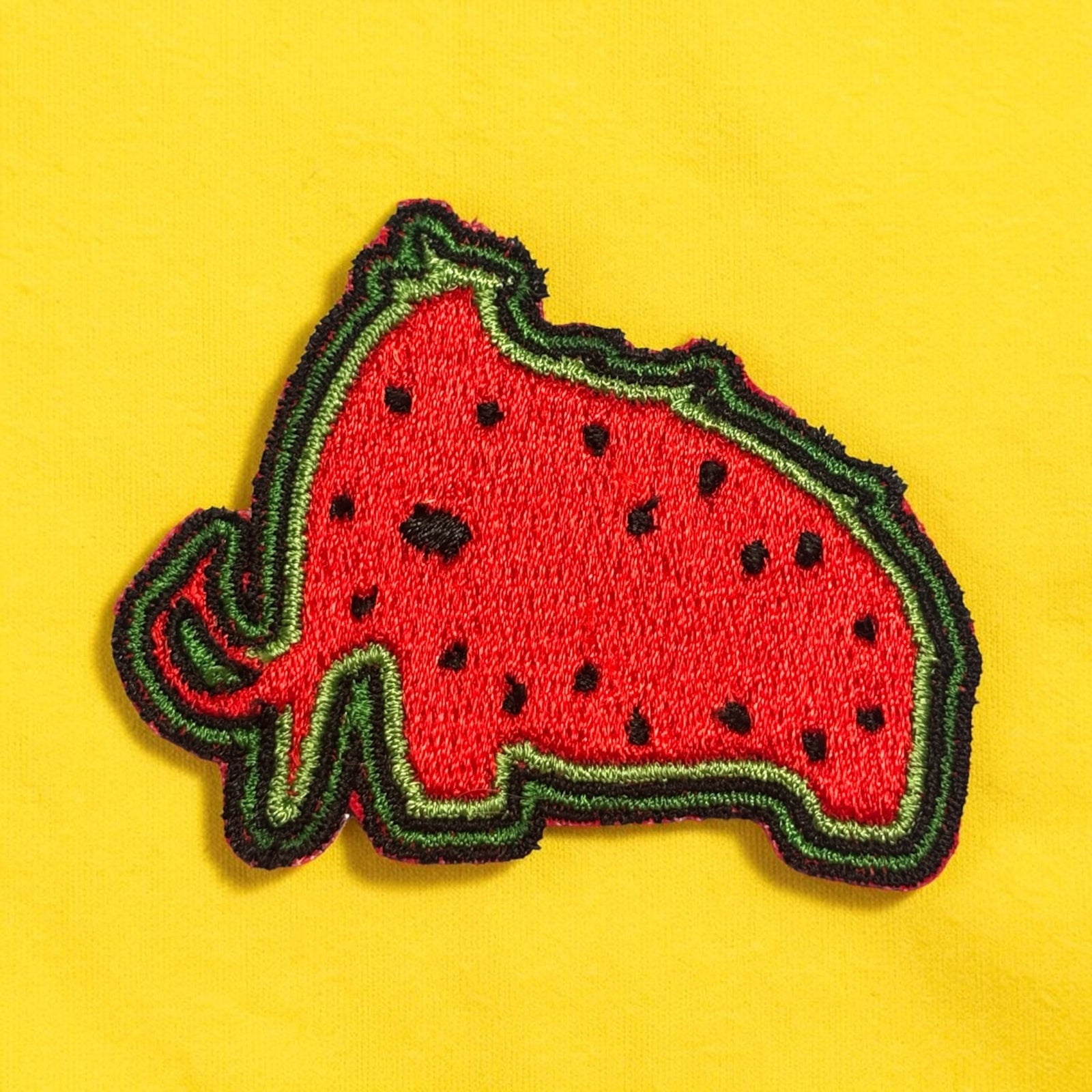 Wooli Watermelon Iron On Embroidery Patch