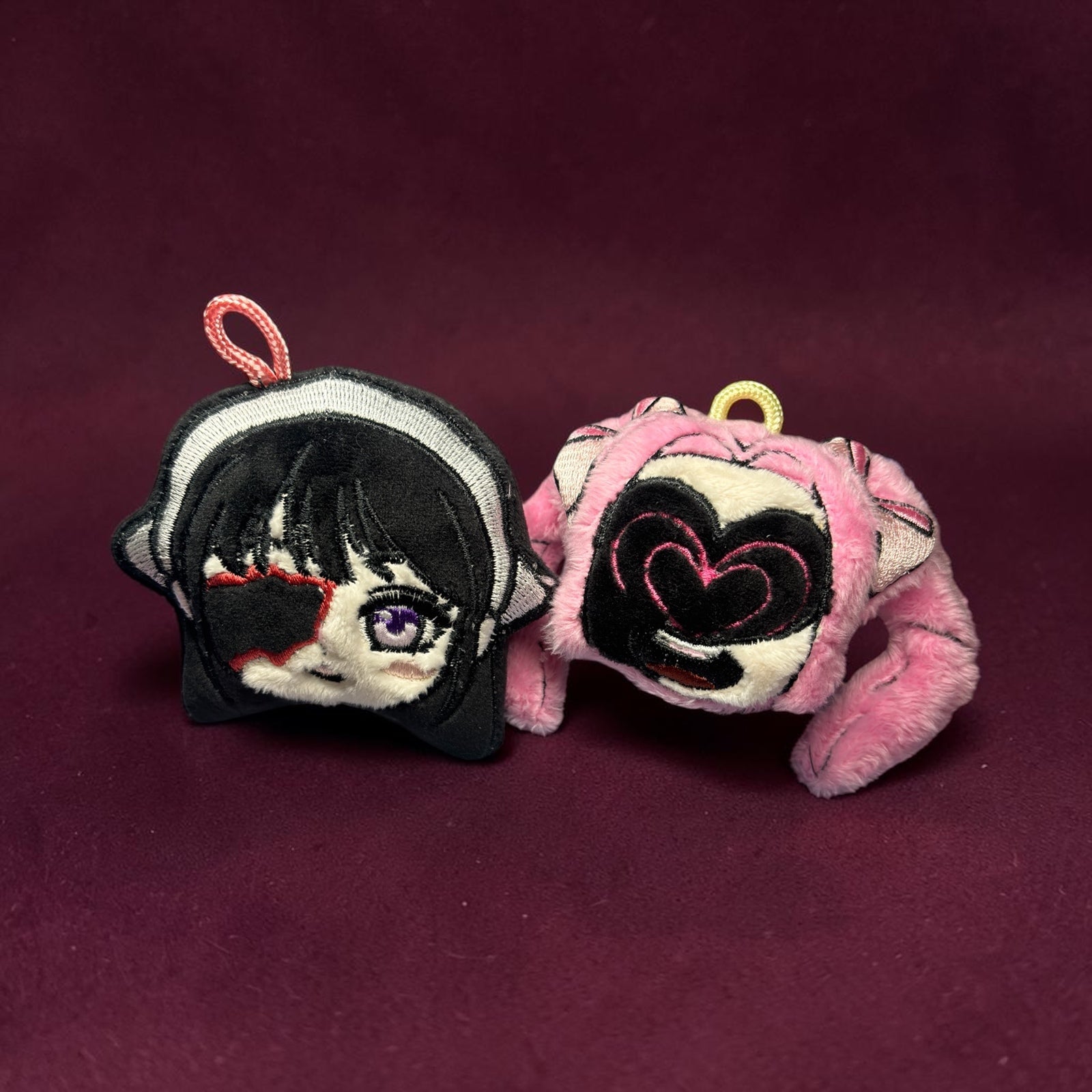 Mizi and Sua Zombie Stage Keychain Plush