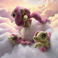 Flutterbat Bat Pony Handmade Plush | Soft Minky Weighted MLP