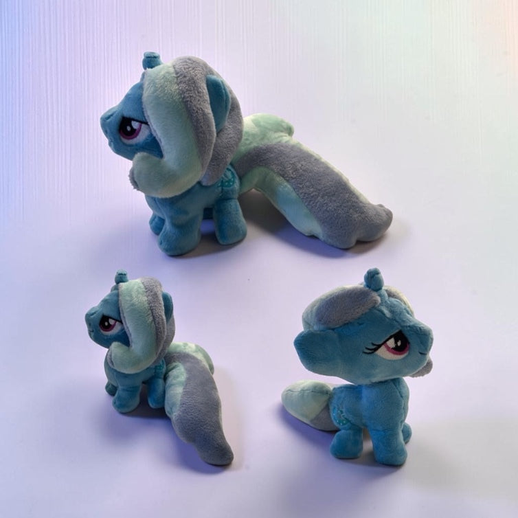 Trixie Handmade Plush | Soft Minky Weighted MLP Collectible