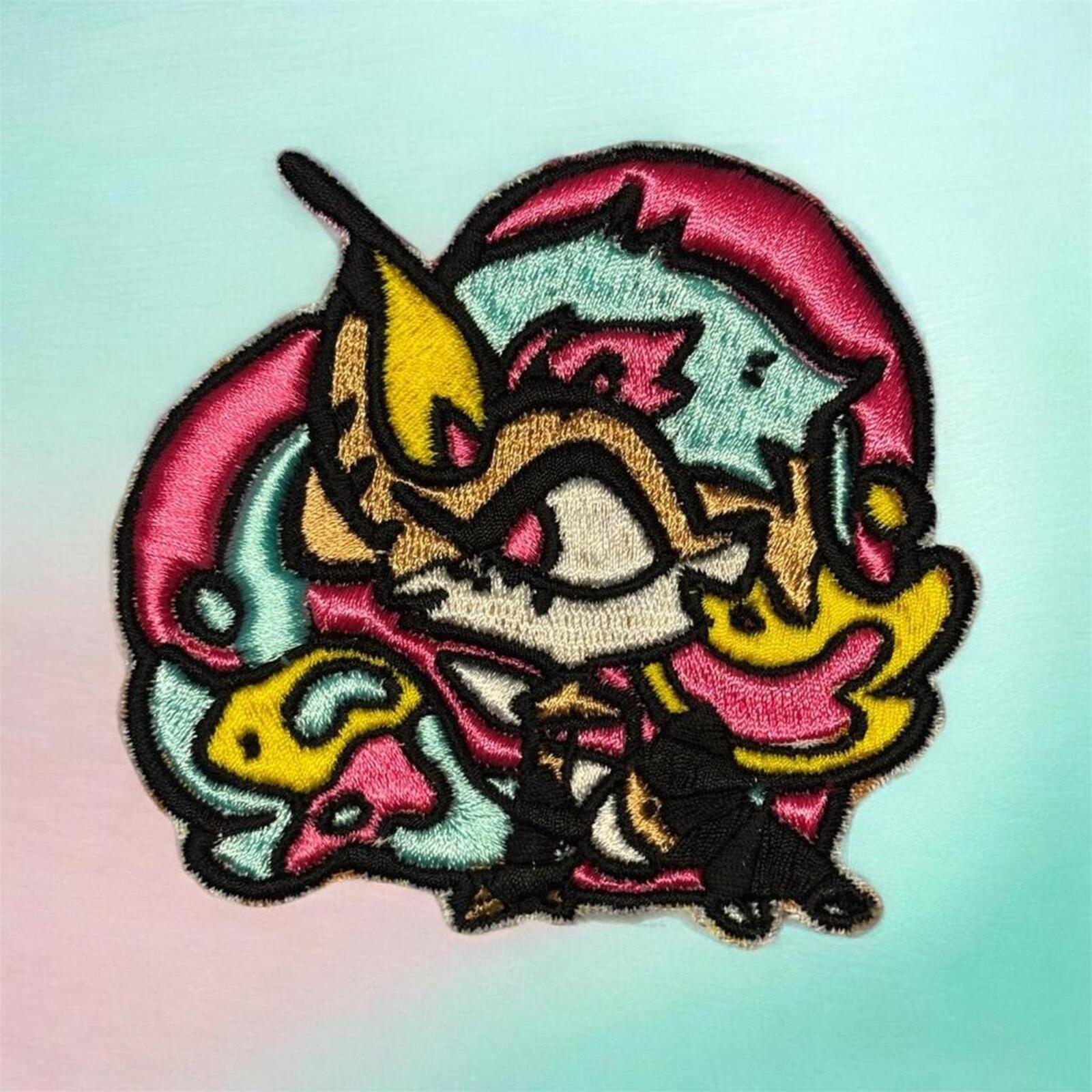Helluva Boss Bee Embroidery Patch – Adorable Helluva Boss Collectible!